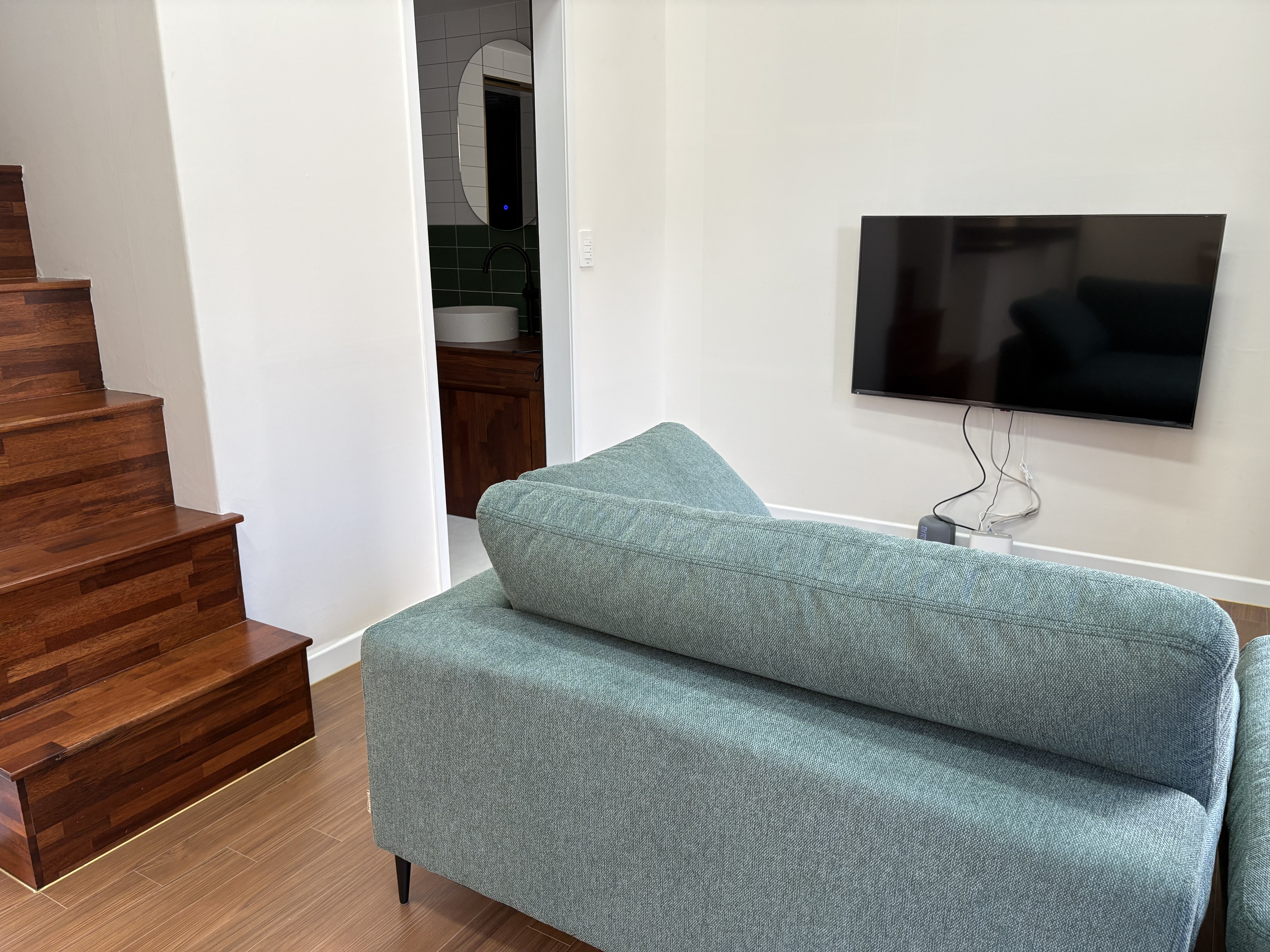 펜션 내부 거실 인테리어